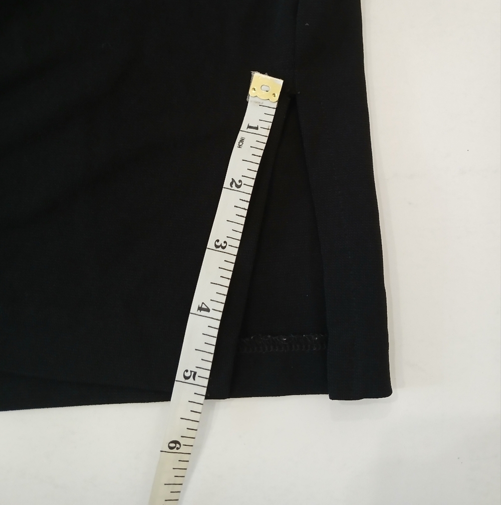 LAUNDRY BLK Jersey Knit Collared Bodycon Dress Sz 8 EUC - Picture 15 of 16